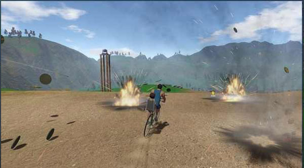 爸爸送儿子上学手机版