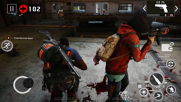 现代僵尸掩护作战手游