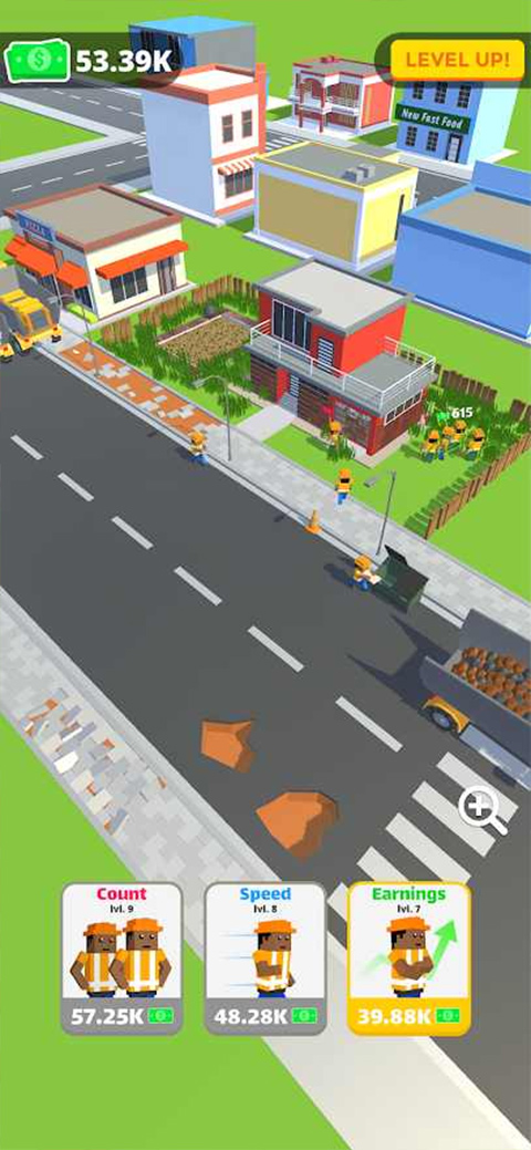 环卫工人模拟器手机版(Cleaning Idle)