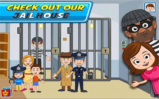 我的小镇警察局游戏