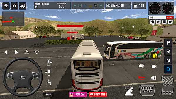 苏门答腊公交车模拟器最新版游戏