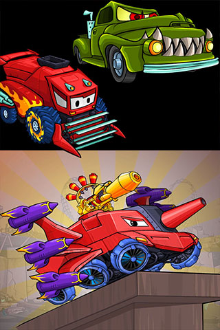 大车吃小车游戏