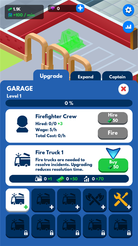 空闲消防员大亨游戏