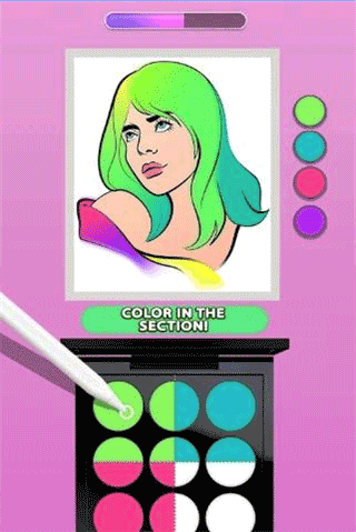 makeupkit眼影盒子游戏