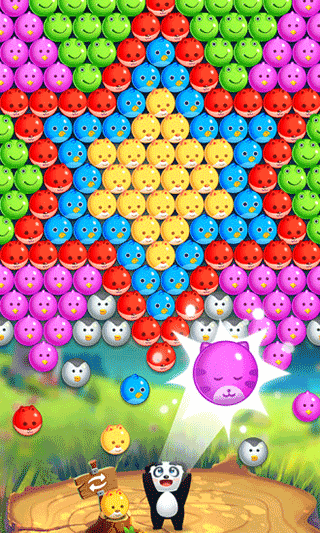 宠物泡泡龙游戏