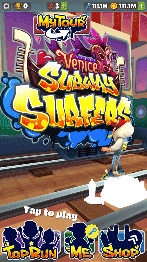 地铁跑酷透明金币版本