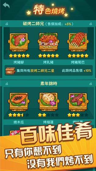 放置烧烤店游戏