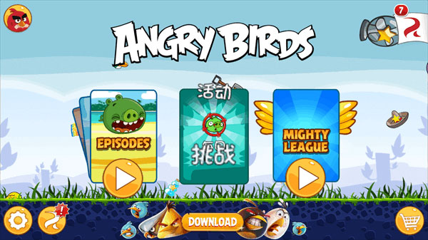 愤怒的小鸟1原版手机版(Angry Birds)