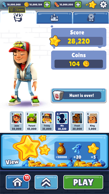 地铁跑酷变速版