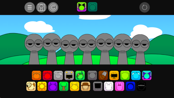 Sprunki Pyramixed模组