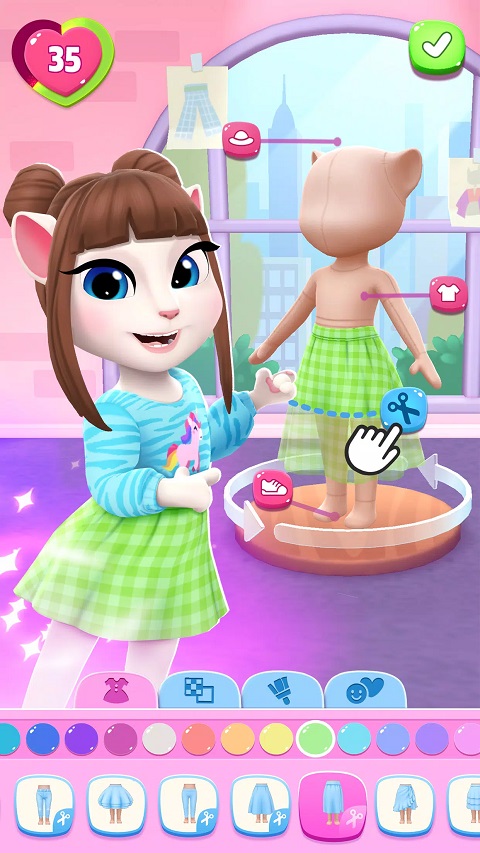 my talking angela2无限金币钻石版