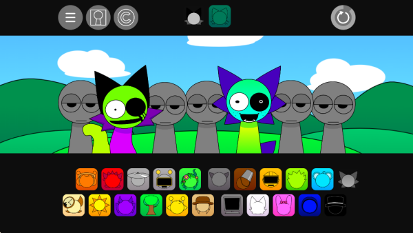 Sprunki Pyramixed模组