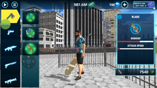 侠盗之城模拟器动作射击手机版