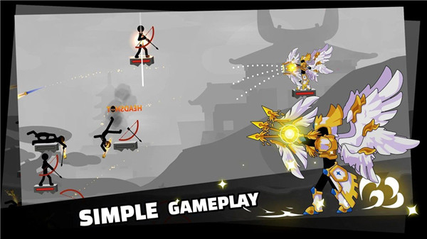 激斗弓箭手游戏(Stickfight Archer)