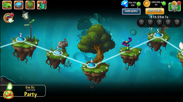植物大战僵尸2天空之城高清破解版