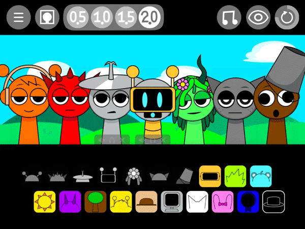 节奏盒子Sprunki变速版本