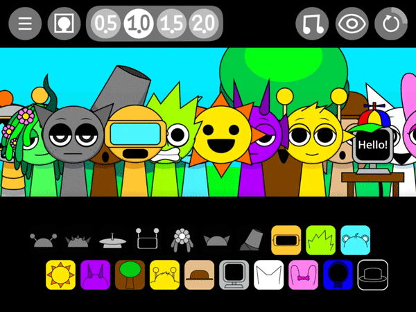 节奏盒子Sprunki变速版本