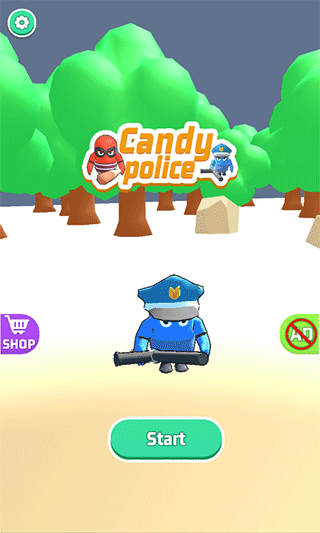 糖果警察游戏