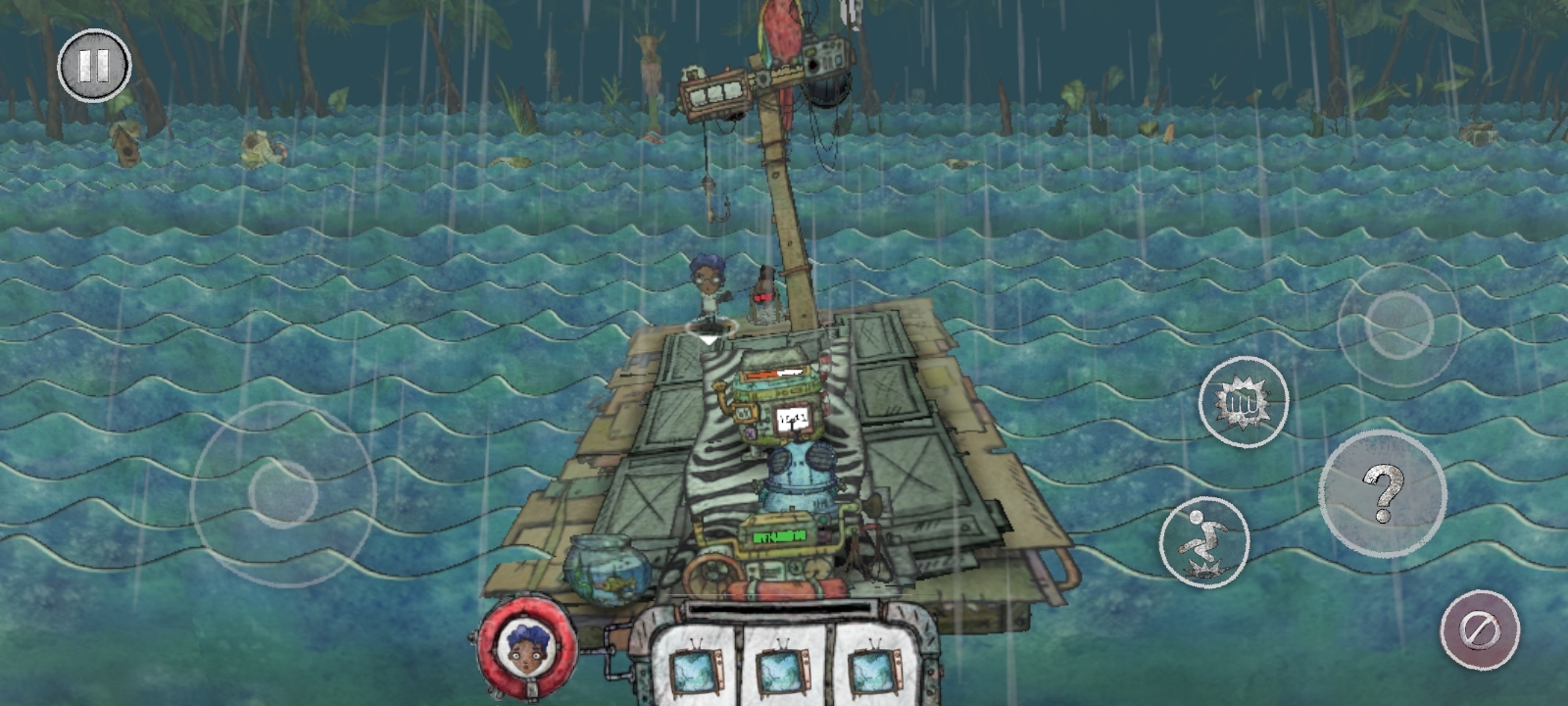 枪支钓钩初始状态