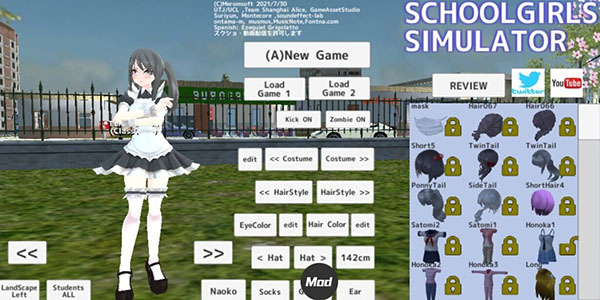 校园女生模拟器英文版