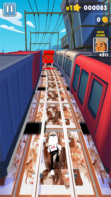 地铁跑酷花扇魔改版