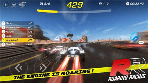 咆哮赛车游戏(Roaring Racing)