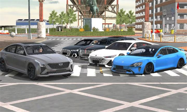 手动挡停车场国风版