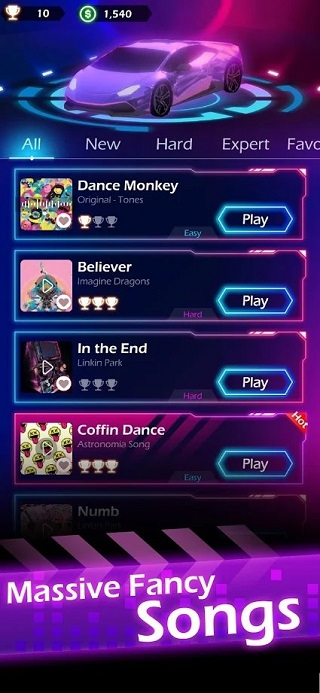 节奏赛车中文版(Beat Racing)