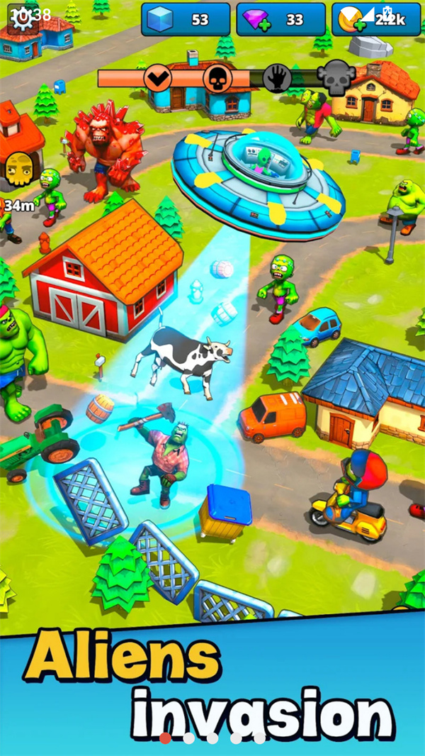 外星人VS僵尸无限钻石版