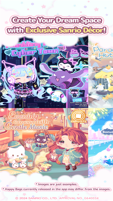 三丽鸥明星的微笑小镇国际服(SweetDays)