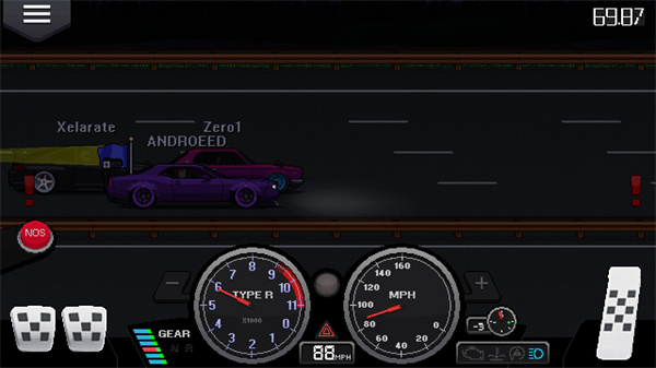 像素赛车手2025最新版(Pixel Car Racer)