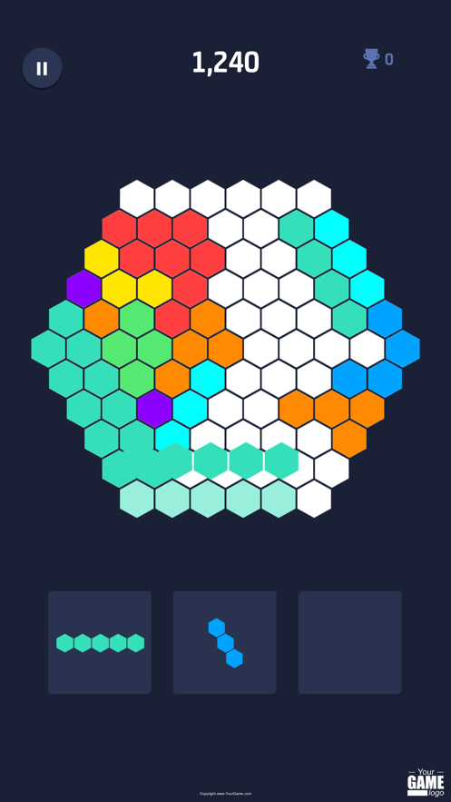 超级六边形消消乐安卓中文版 v1.0