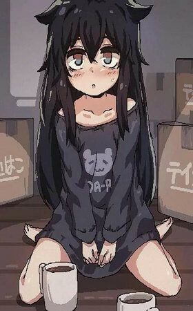 在阴暗的房间中和独孤的女孩子的物语中文版