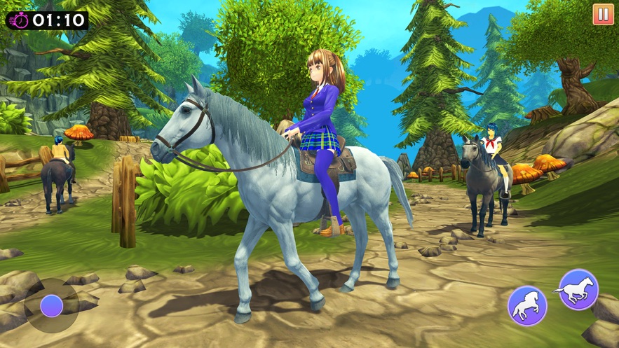 动漫女孩生活高中3D游戏官方版 v1.0