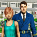 警察爸爸虚拟家庭游戏手机版（Virtual Life of Police Dad Games）