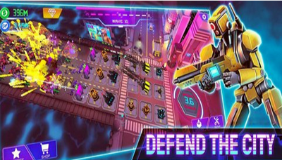 赛博合并防御游戏安卓版 v1.4.1