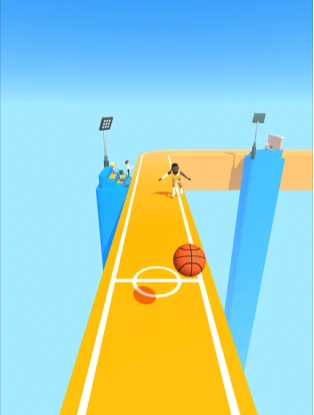 空气球3D篮球赛跑者游戏官方版 v1.0