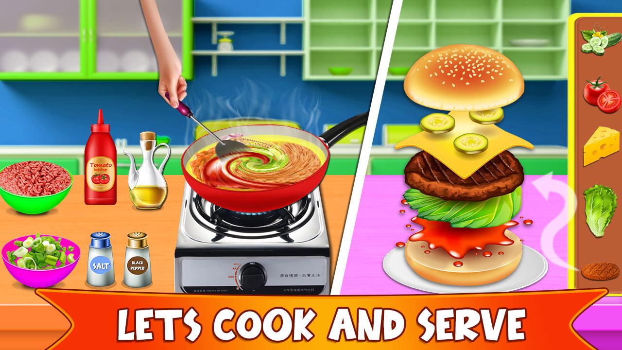 烹饪疯狂与烹饪热餐厅游戏安卓最新版（Cooking Madness cooking fever Re