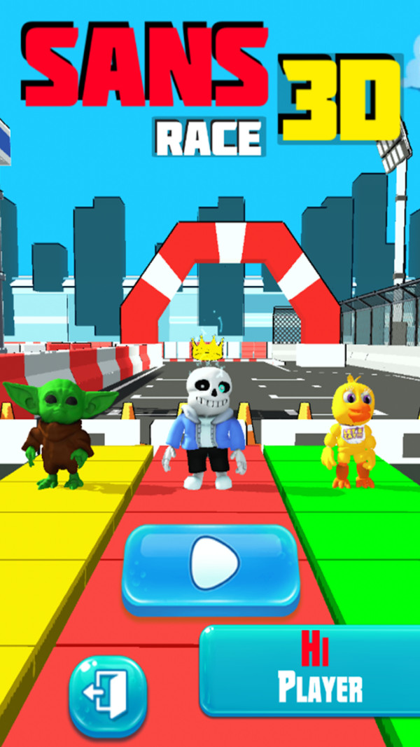 传说之下跑酷游戏frisk v1.0