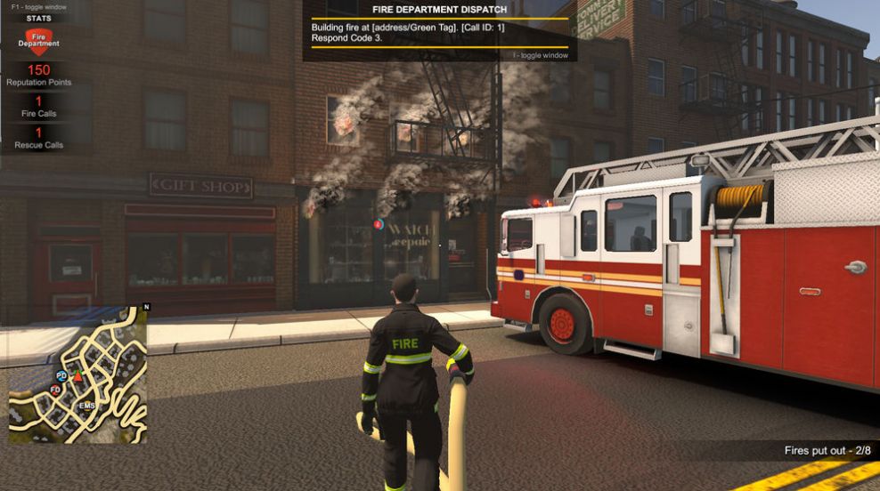 警情消防急救模拟器中文手机版 v1.0