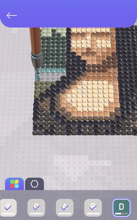 钻石彩绘asmr填色