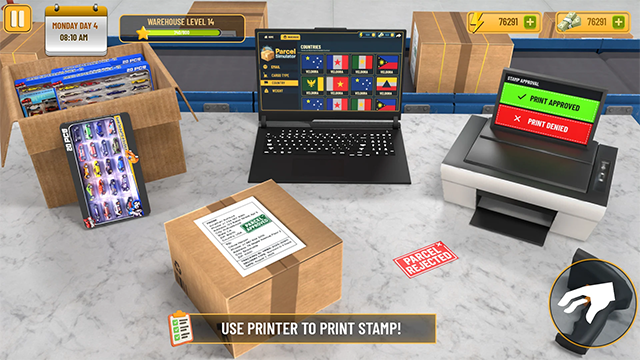 包裹递送模拟器3D