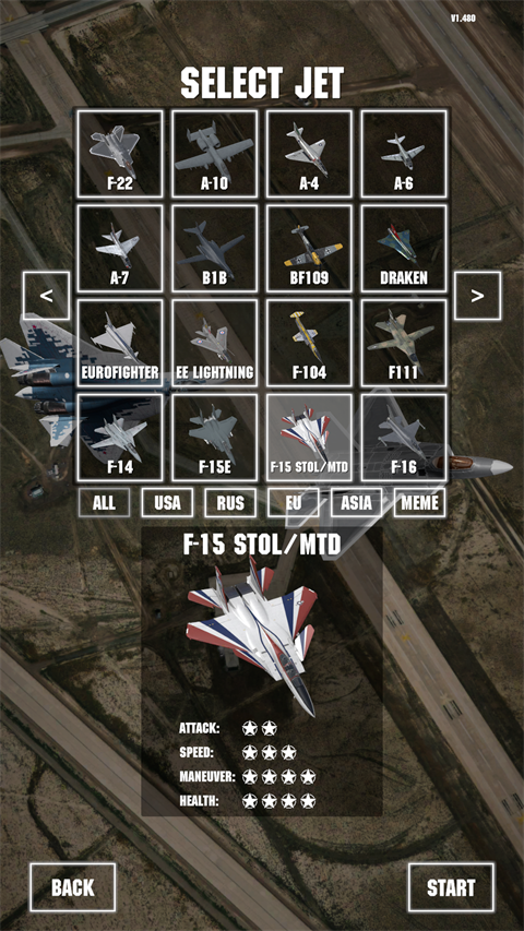 F15 STOL/MTD 战斗机